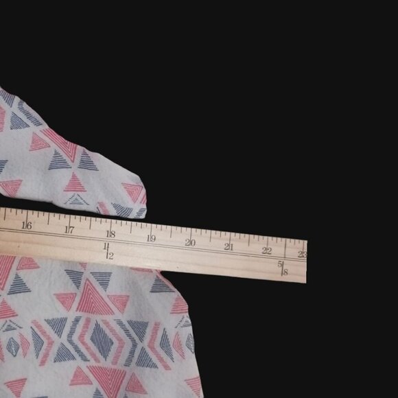 Panhandle Womens Geometric Print Sleeveless Blouse Large - Picture 7 of 9